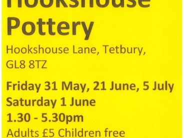Hookshouse Pottery- National Garden Scheme